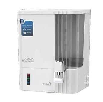 Aqua 2090 RO Water Purifier with RO + Active Copper + Alkaline filters gives pure Mineral water| 7 Stage Purification | Storage tank - 10 Ltr | 15 Ltr Capacity Per Hr. | Ultra Violet LED | Color: White